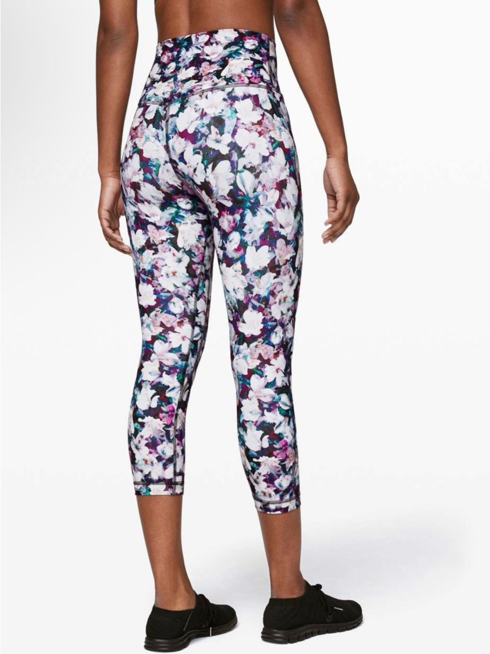 Lululemon High-Waist Floral Align Capris Leggings 21” - Utopia floral pattern